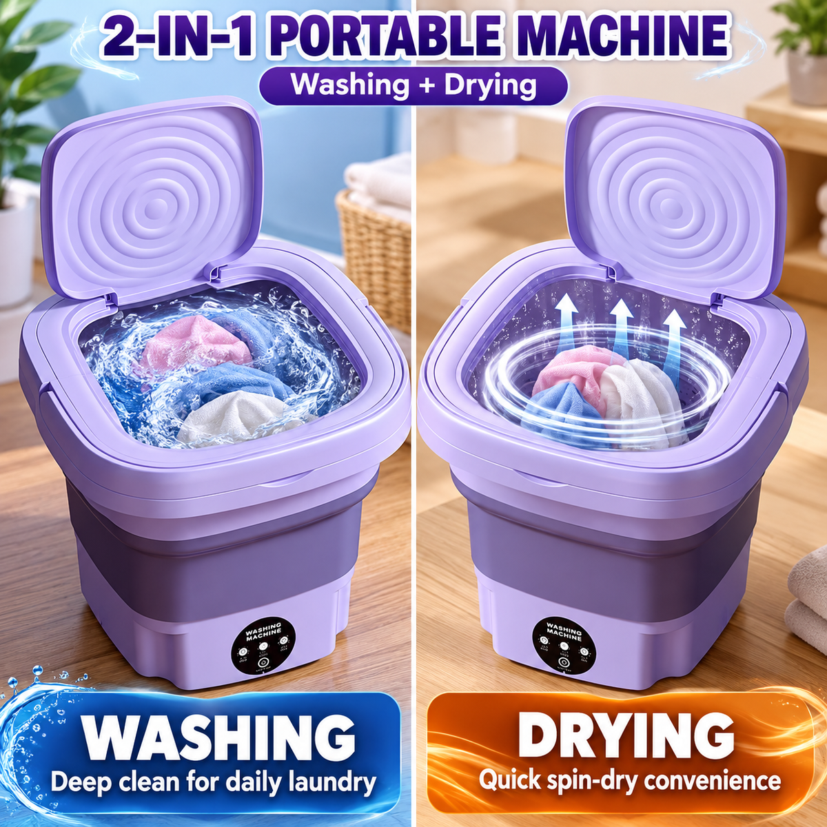 OneStop™ Portable Washing Machine