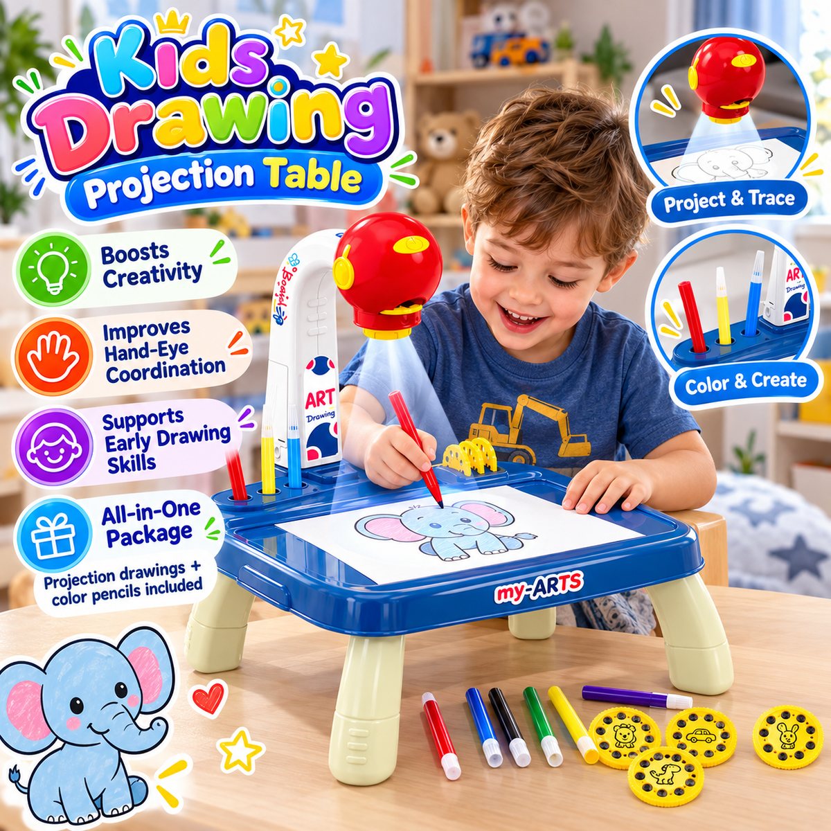 OneStop™ Projection Painting Table
