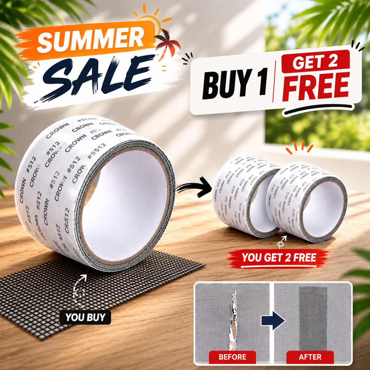 OneStop™ Screen Repair Tape
