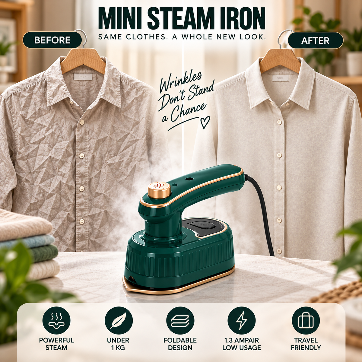 OneStop™ Portable Mini Iron