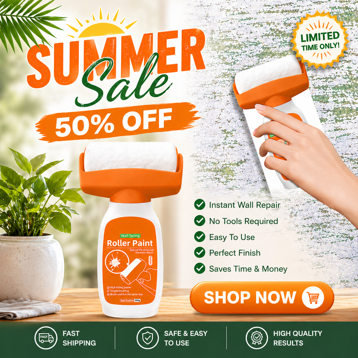 OneStop™ Roll Repair Paste