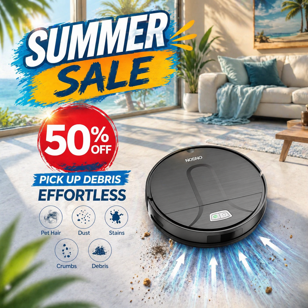OneStop™ Automatic Sweeping Robot