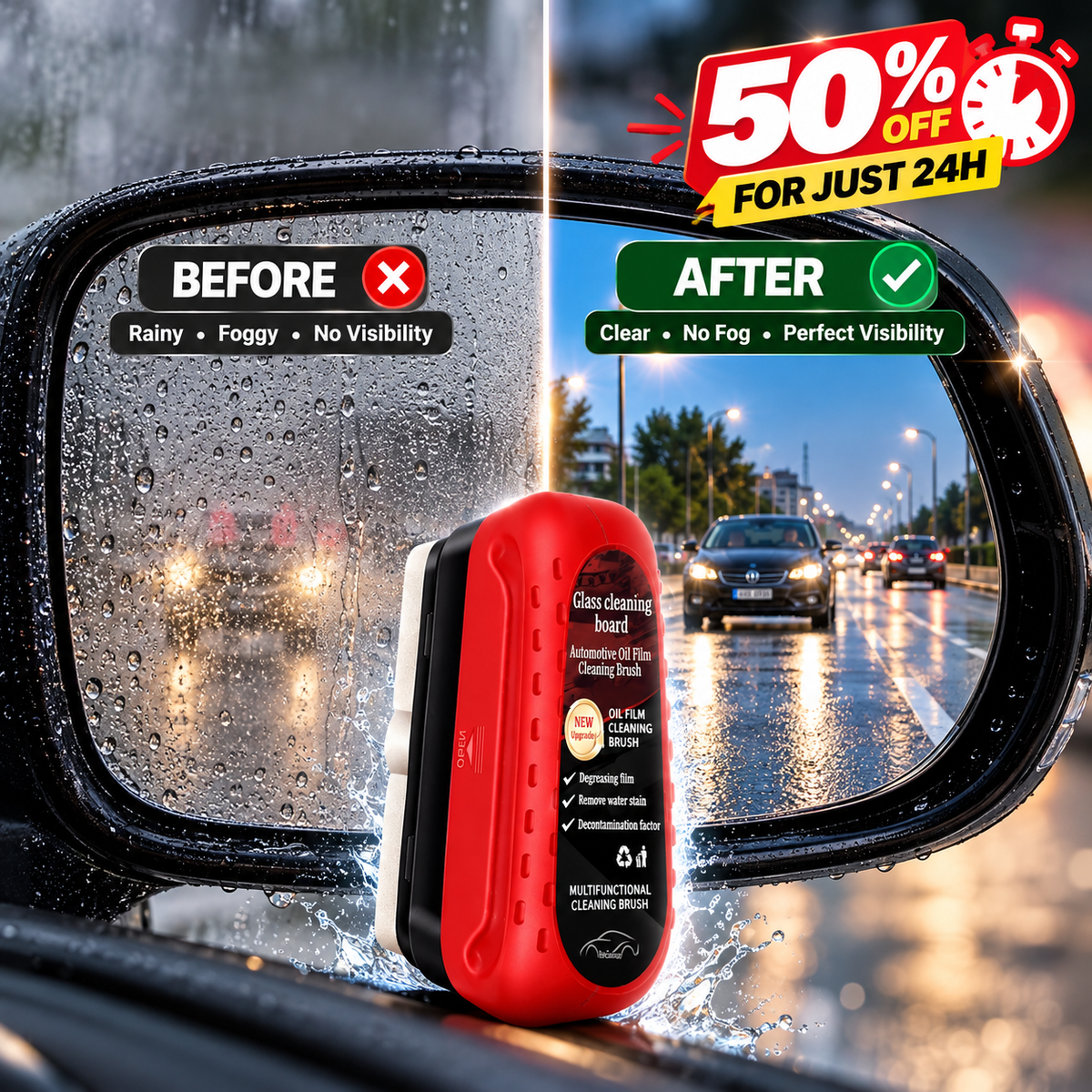 OneStop™ Anti Water Glass Cleaner