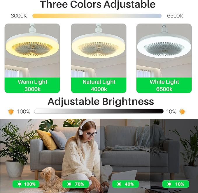 OneStop™ Ceiling Fan With Light