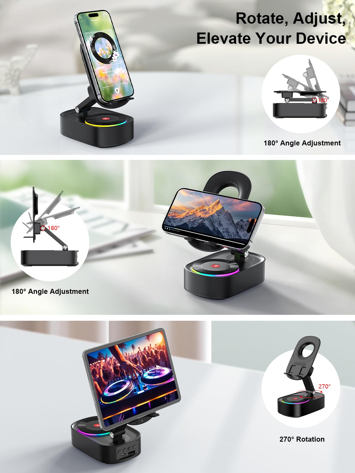 OneStop™ 5 in 1 Bluetooth Speaker Phone Support