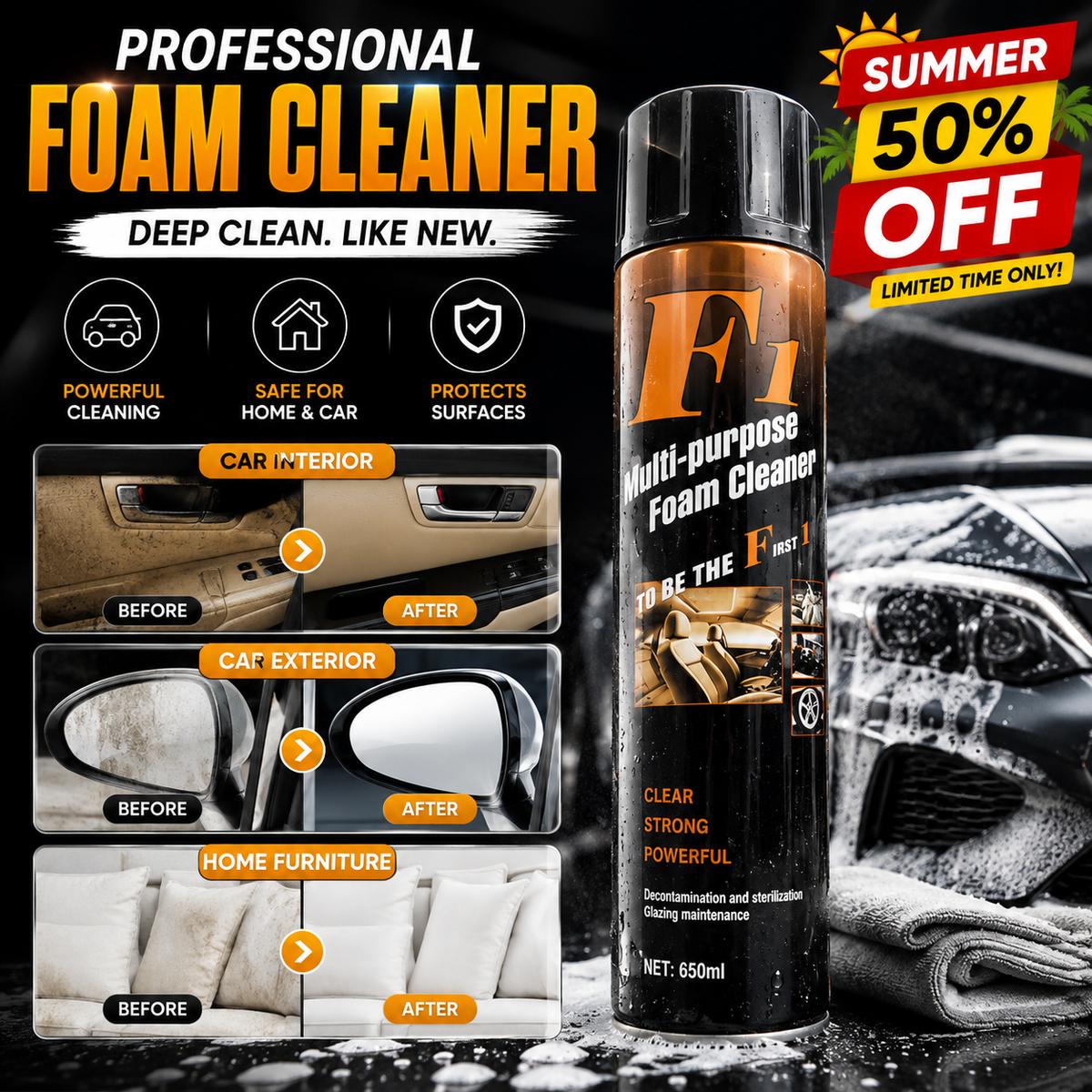 OneStop™ Professional Foam Spray
