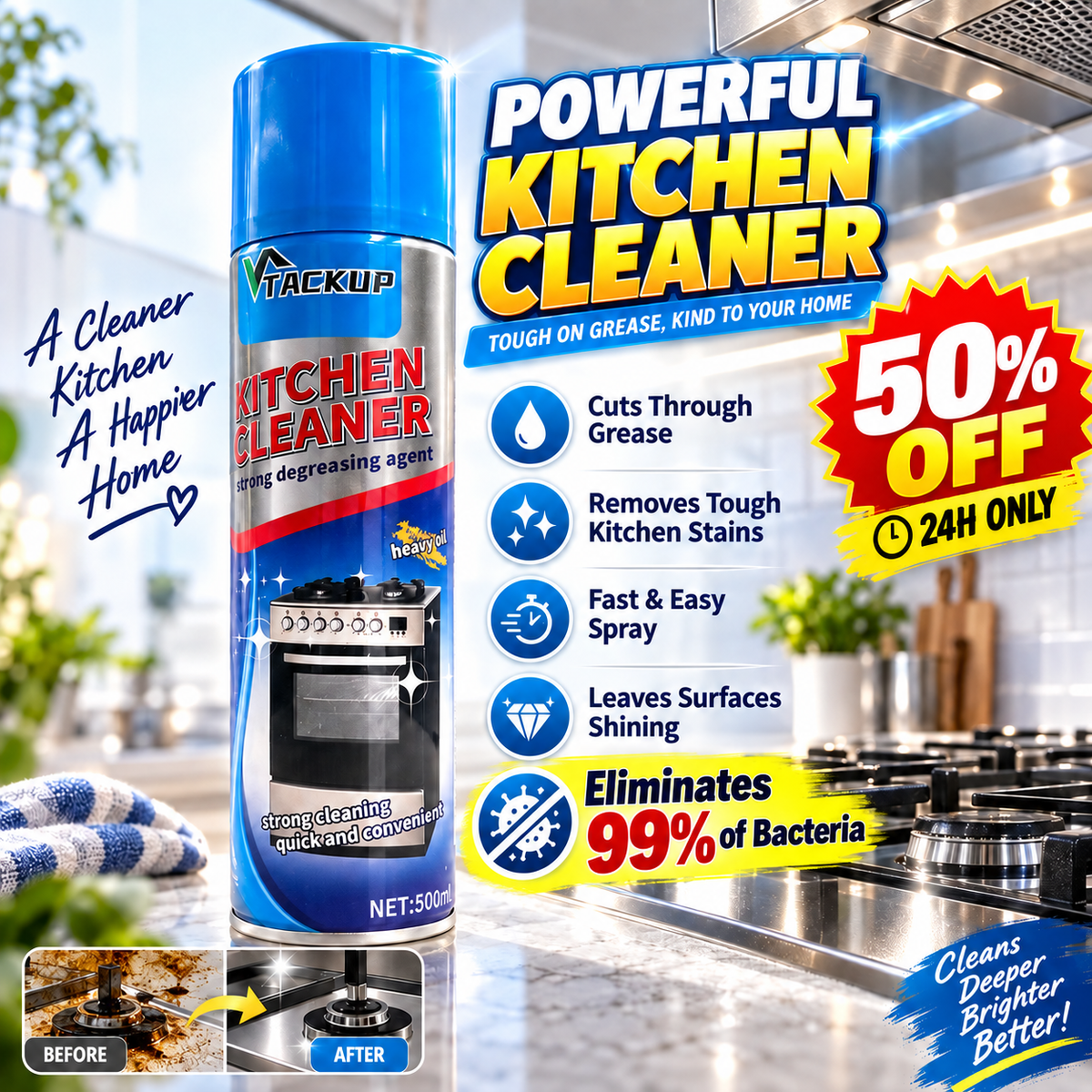 OneStop™ Powerful Kitchen Cleaner