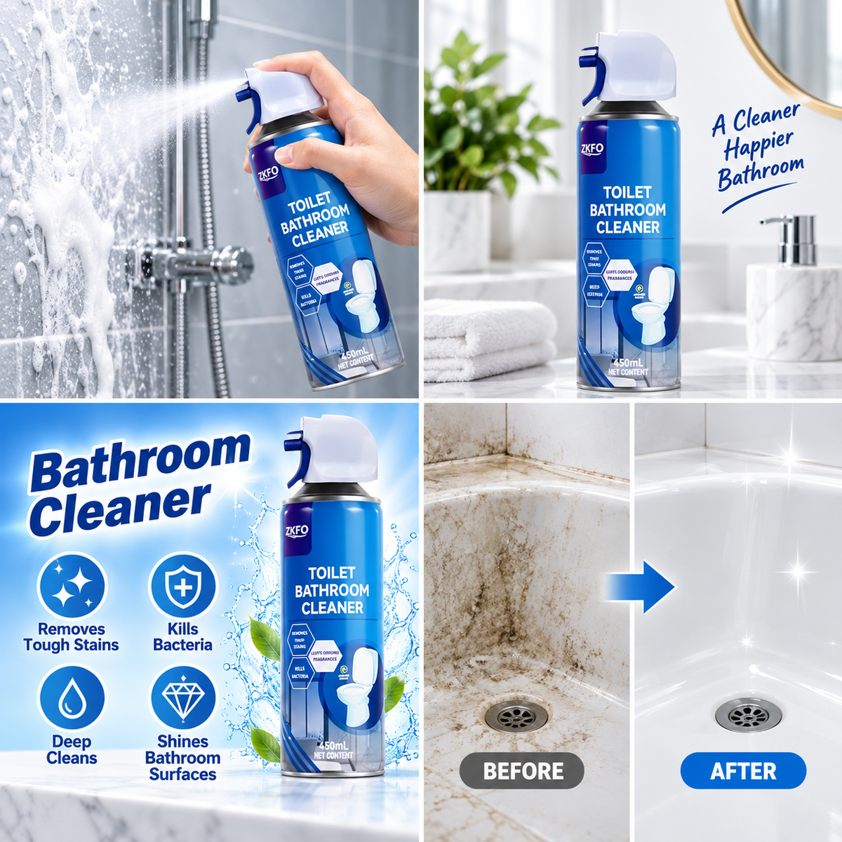 OneStop™ Bathroom Deep Cleaner