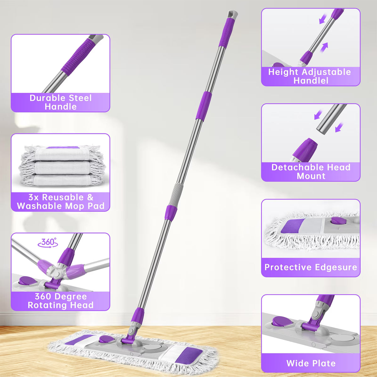 OneStop™ Microfiber Mop
